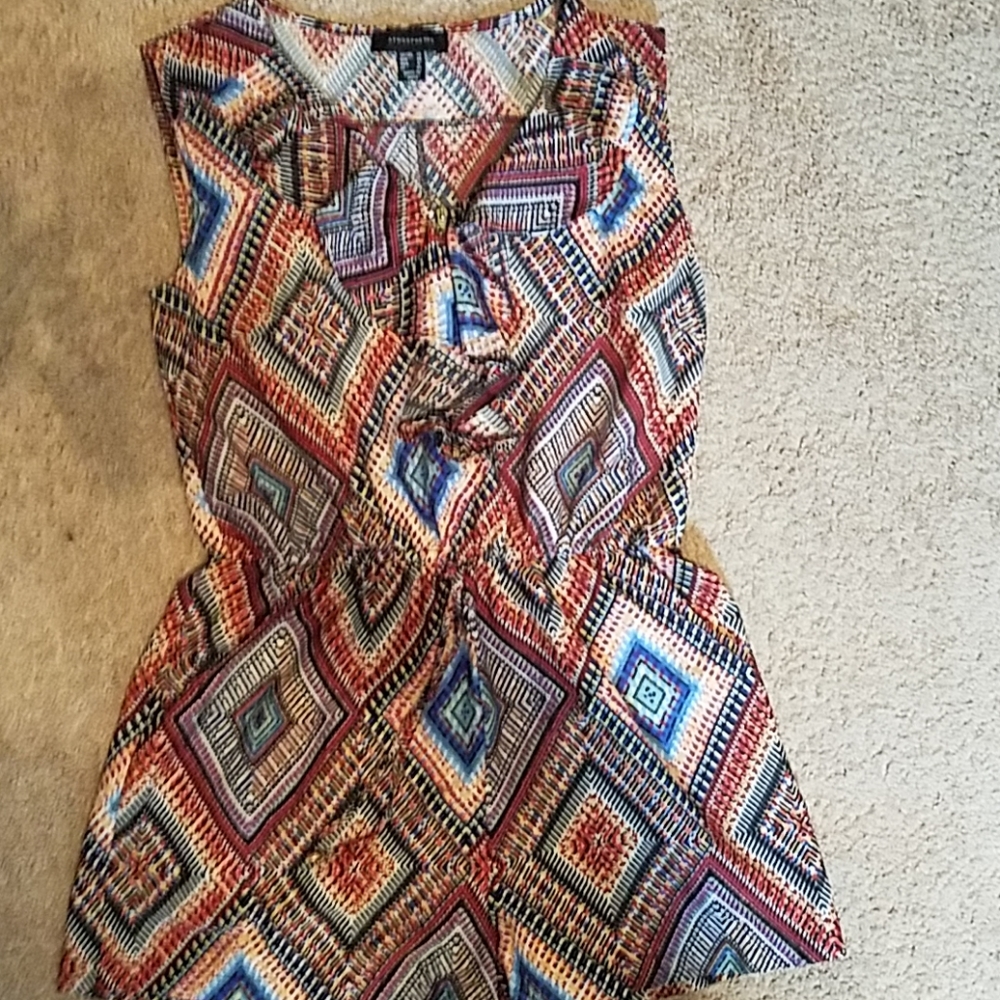 Printed romper - Picture 1 of 4